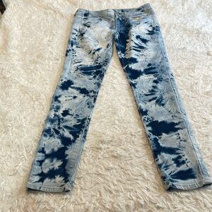 American Eagle Tie Dye Jegging Jeans